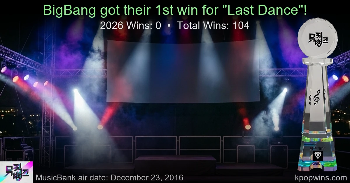 BigBang - Last Dance